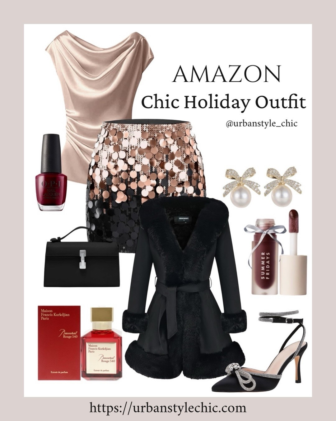 Amazon Holiday Chic ✨
This Amazon holiday outfit is the perfect mix of chic and affordable — ideal for Christmas parties, winter events, and festive nights out. Easy to style and budget-friendly. 

Follow me on IG @urbanstyle_chic

______________
amazon holiday outfit, amazon fashion finds, holiday chic outfit, christmas party outfit, winter fashion amazon, ltk amazon finds

#LTKootd #LTKHoliday #LTKFindsUnder100