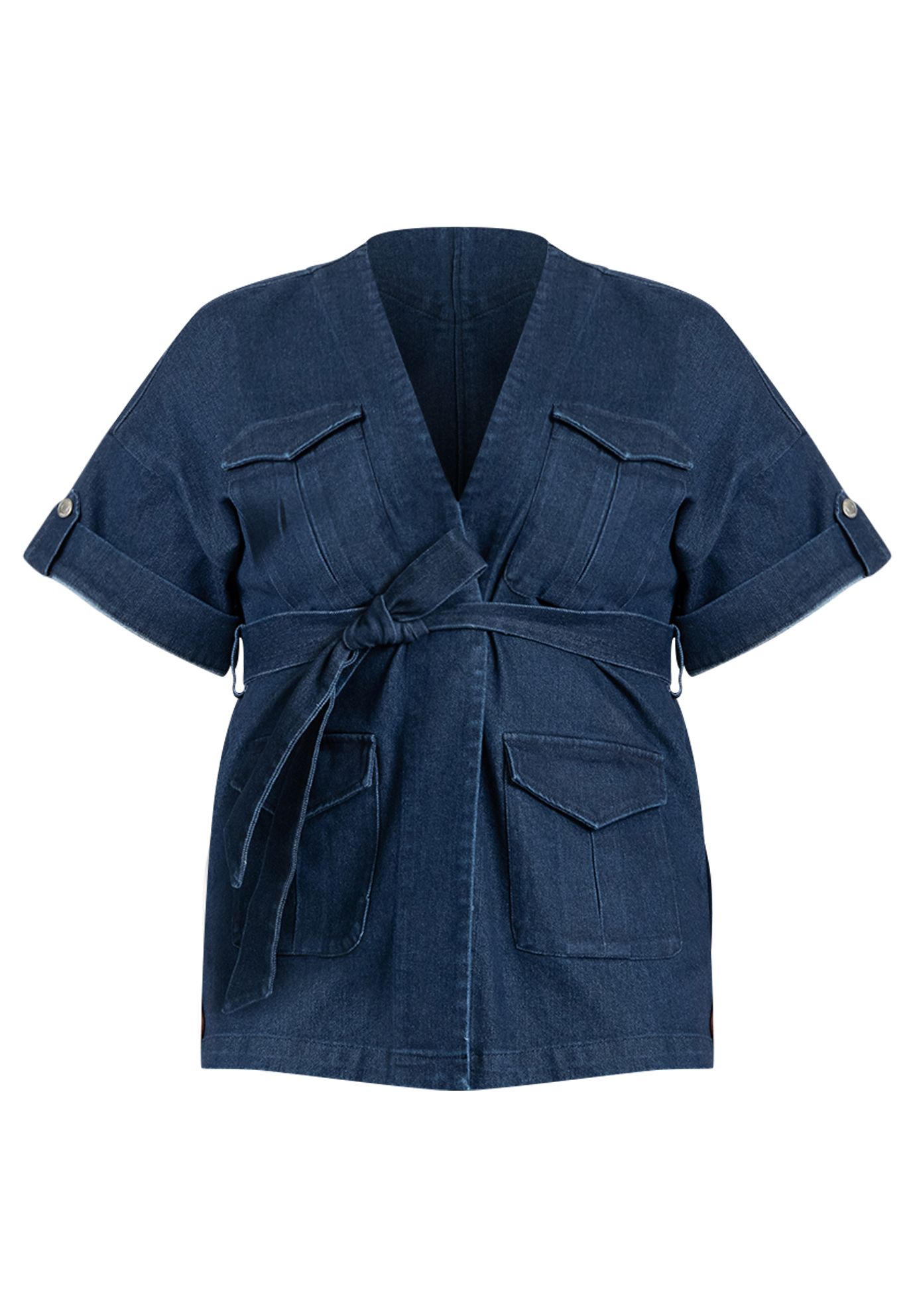 Patch Pocket Denim Jacket | Eloquii