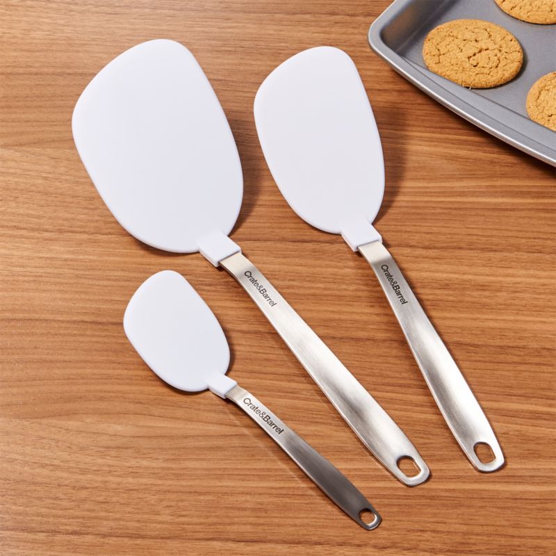 Cookie Spatulas, Set of 3 + Reviews | Crate & Barrel | Crate & Barrel