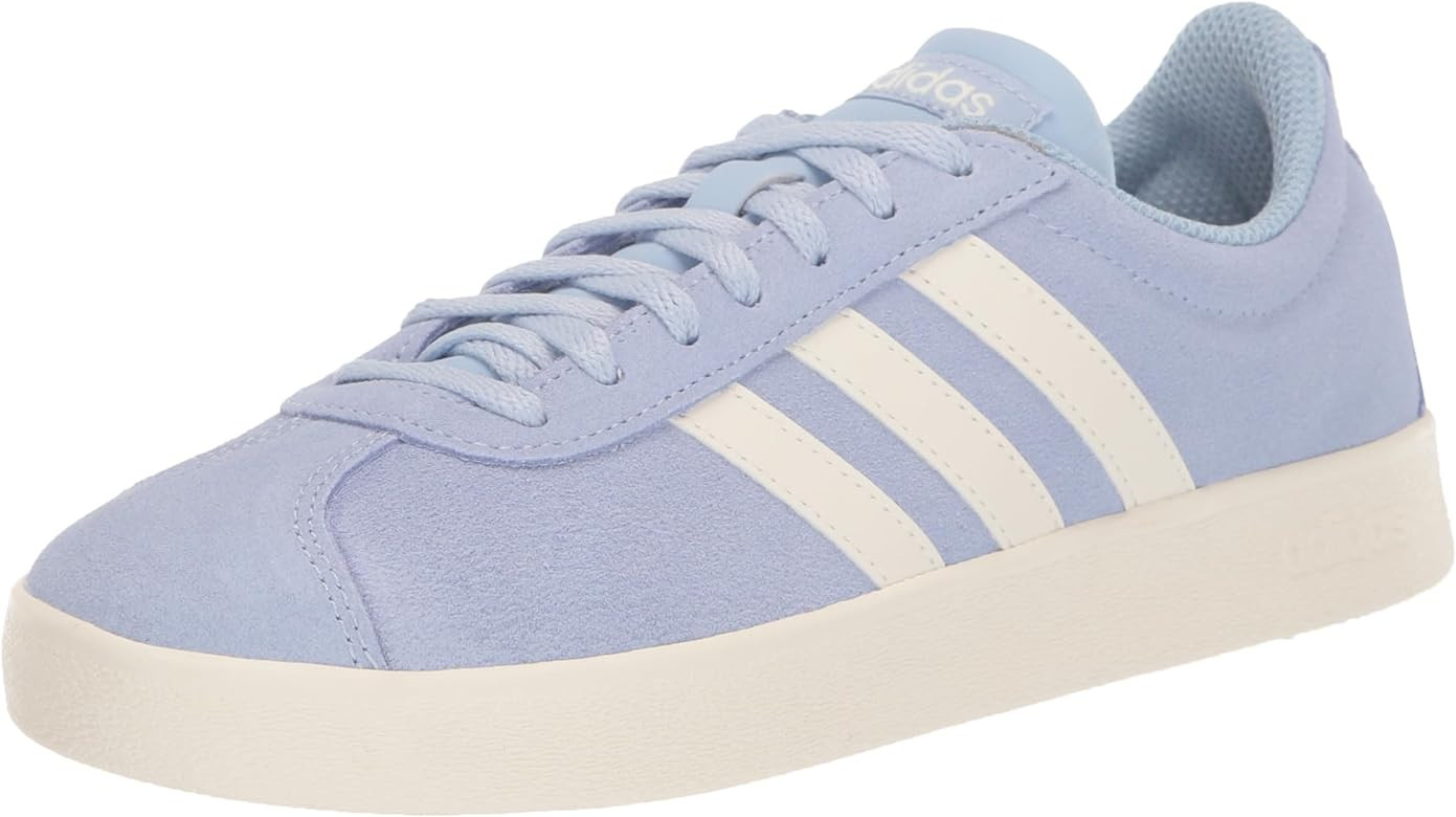adidas Women's Vl Court 2.0 Lifestyle Skateboarding Suede Skate Shoe | Amazon (US)
