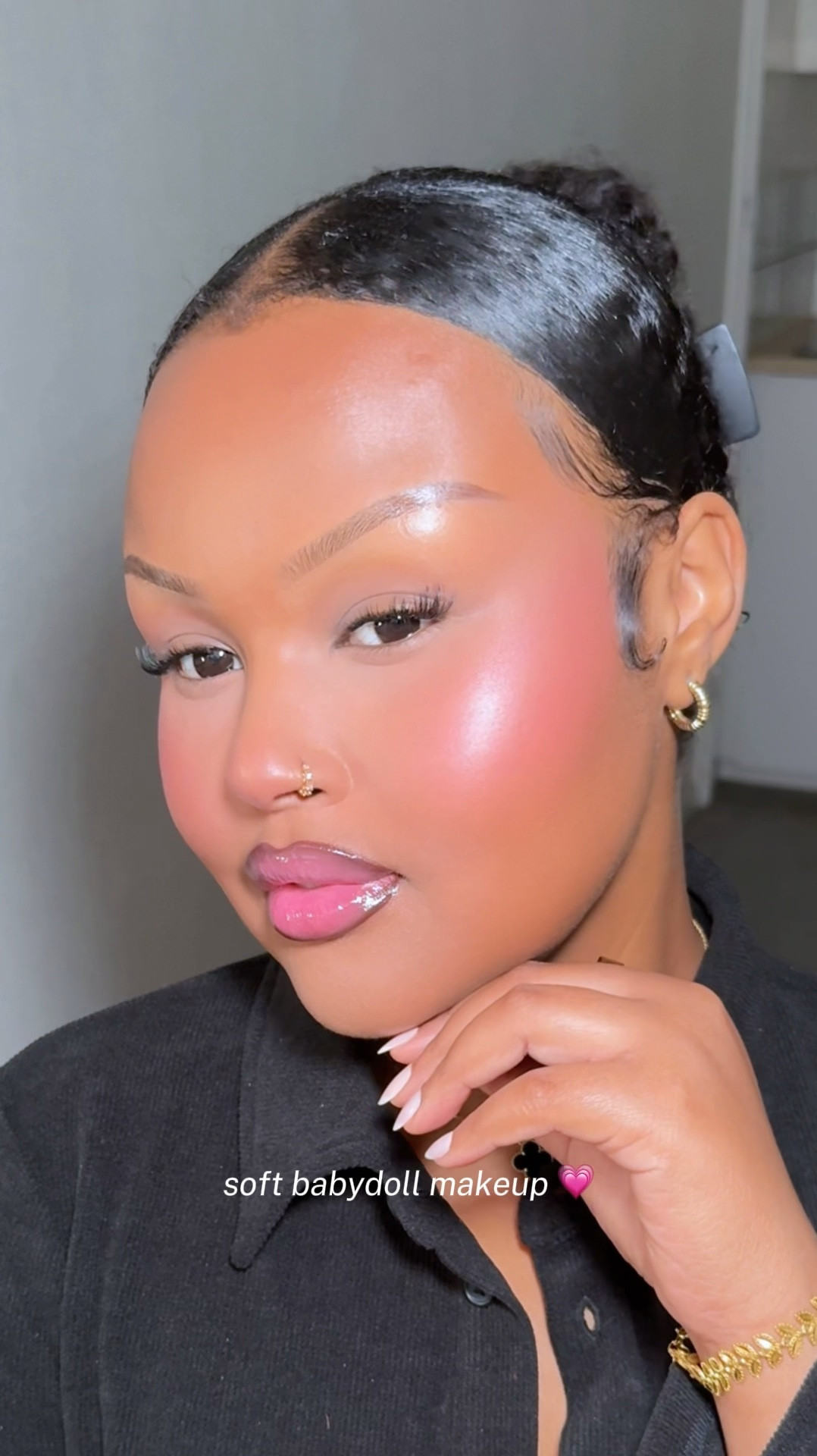 soft babydoll makeup 🩷

#LTKbeauty