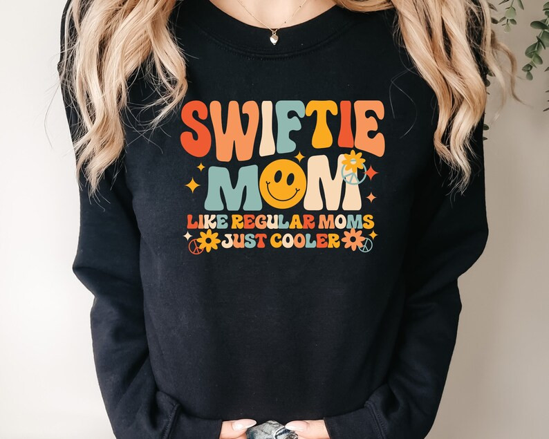 Swiftie Mom Sweatshirt Taylor Merch for Swifties Gift Iconic - Etsy | Etsy (US)