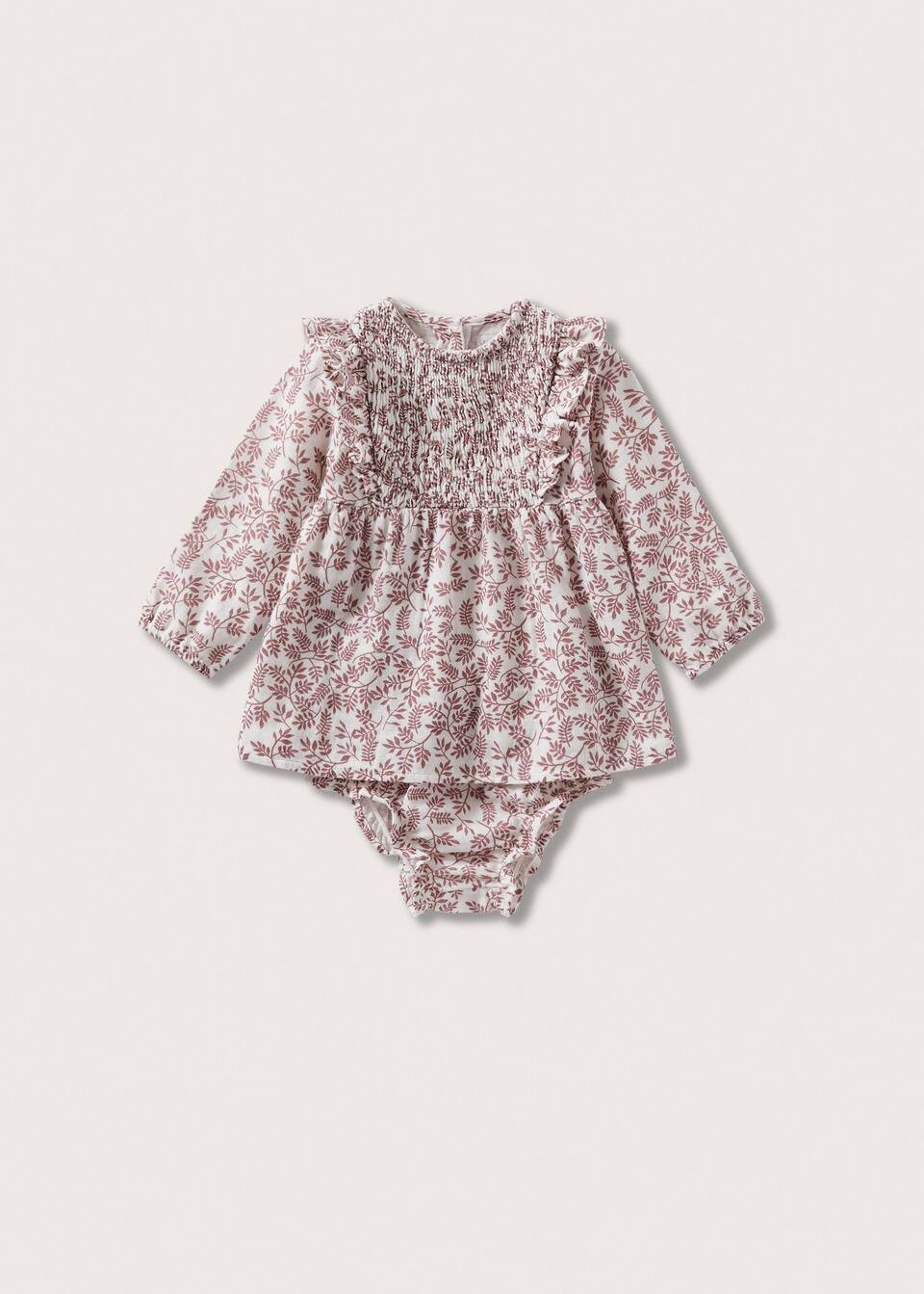 Printed dress with panties | MANGO (US)