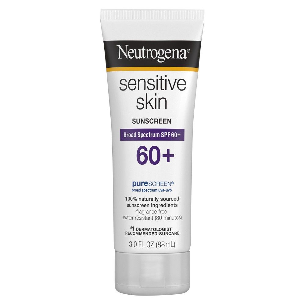 Neutrogena Sensitive Skin Sunscreen Broad Spectrum - Spf 60+ - 3 fl oz | Target