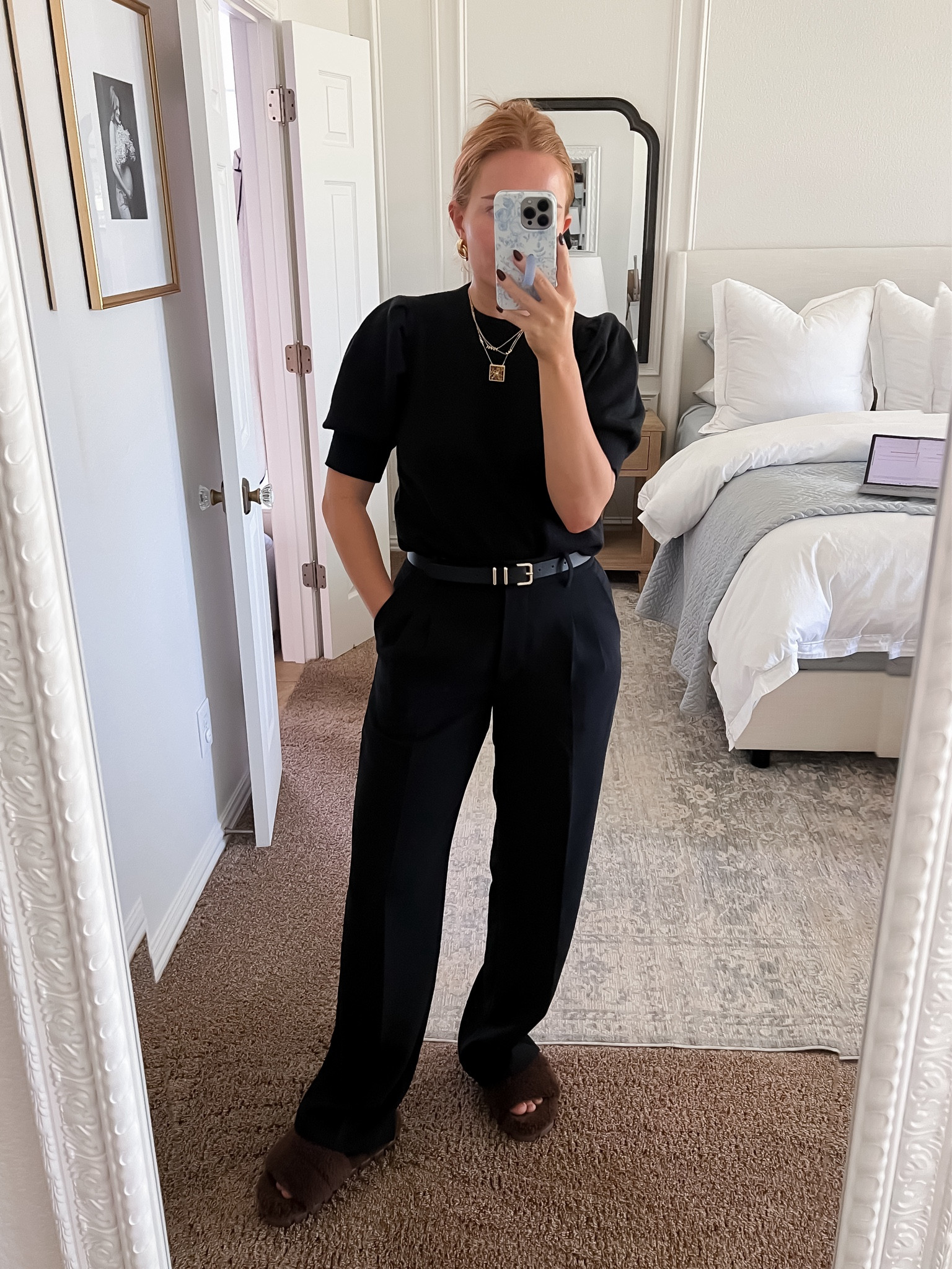 Today’s work from home look!

Sizing:
Pants - 6
Sweater tshirt - small

#LTKSeasonal #LTKWorkwear #LTKStyleTip