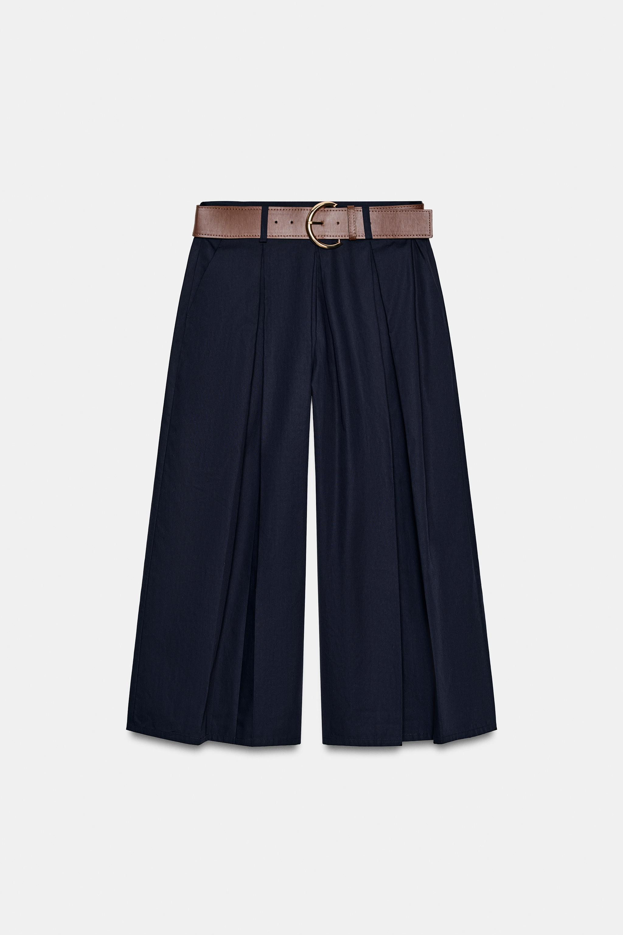 BELTED CULOTTES | Zara US
