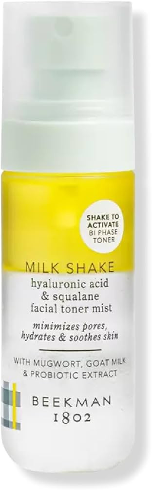 Beekman 1802 Milk Shake Hydrating Face Mist - Hyaluronic Acid & Squalane Facial Mist Minimizes Po... | Amazon (US)