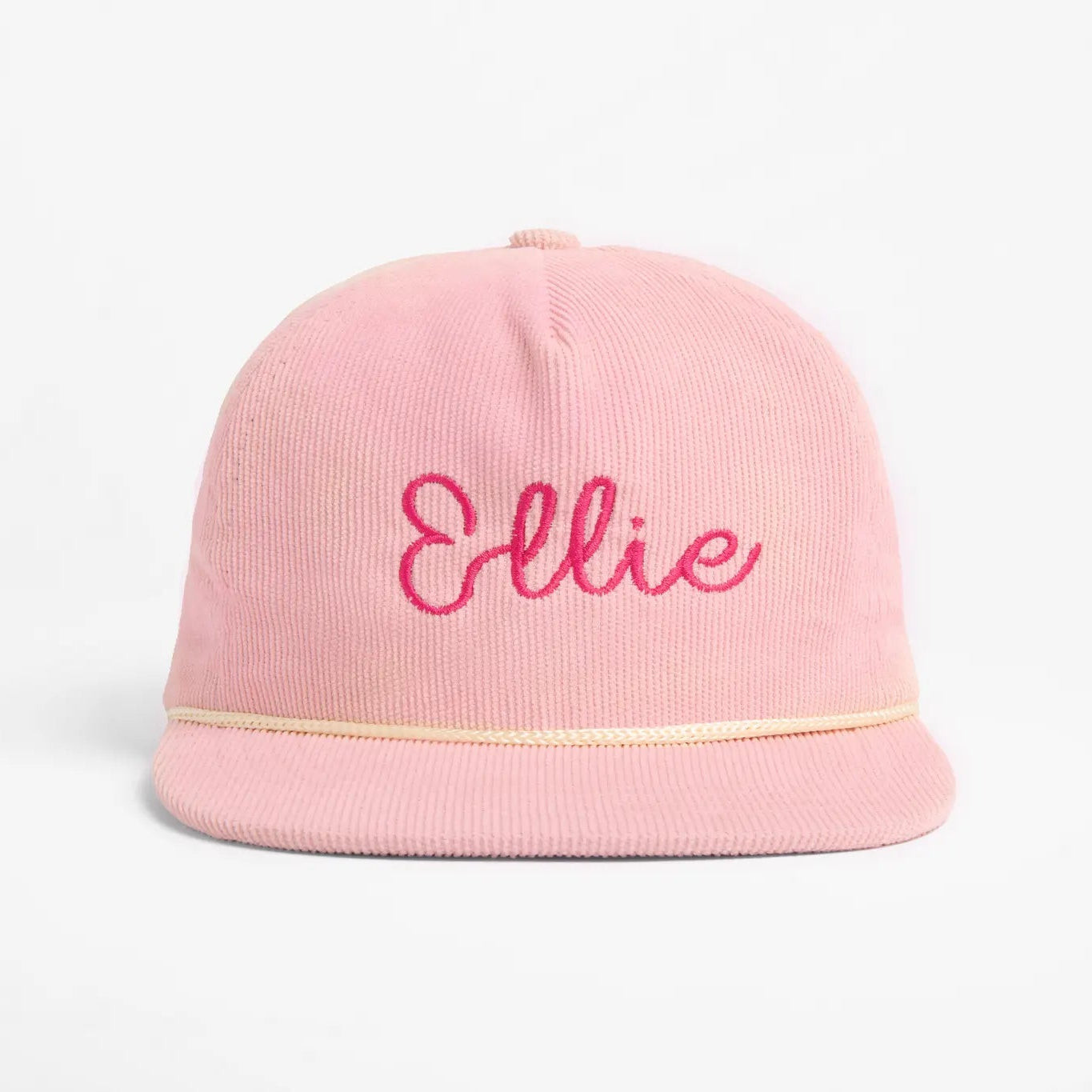 Pink Corduroy Rope Hat | Lemoine