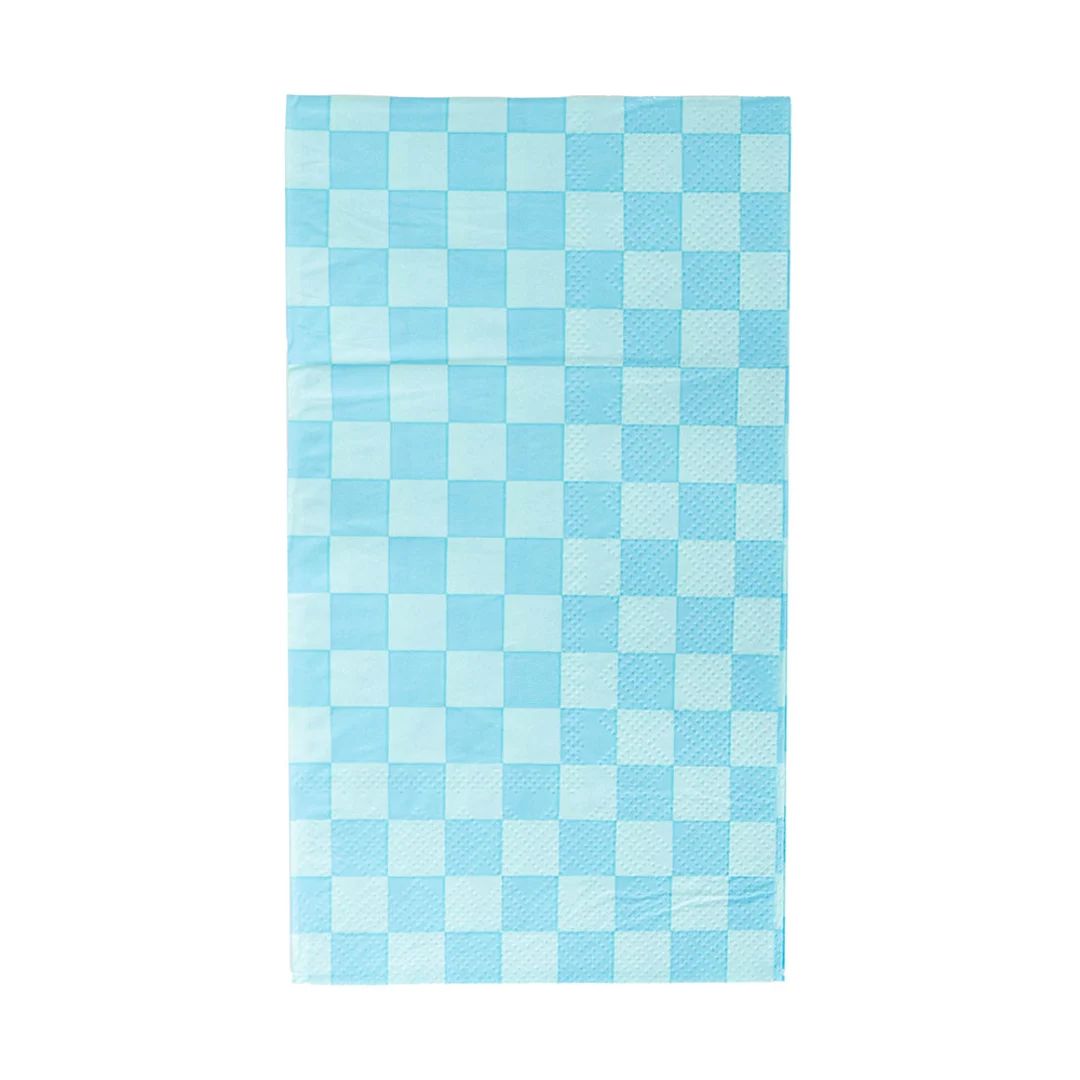 Check It Out of the Blue Check Guest Napkins  16 Pk. - Etsy | Etsy (US)
