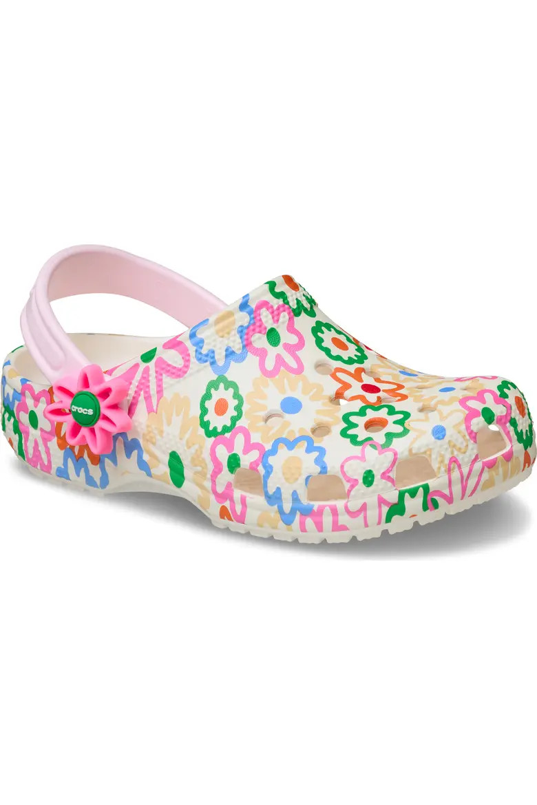 Kids' Classic Retro Flower Clog (Women) | Nordstrom | Nordstrom