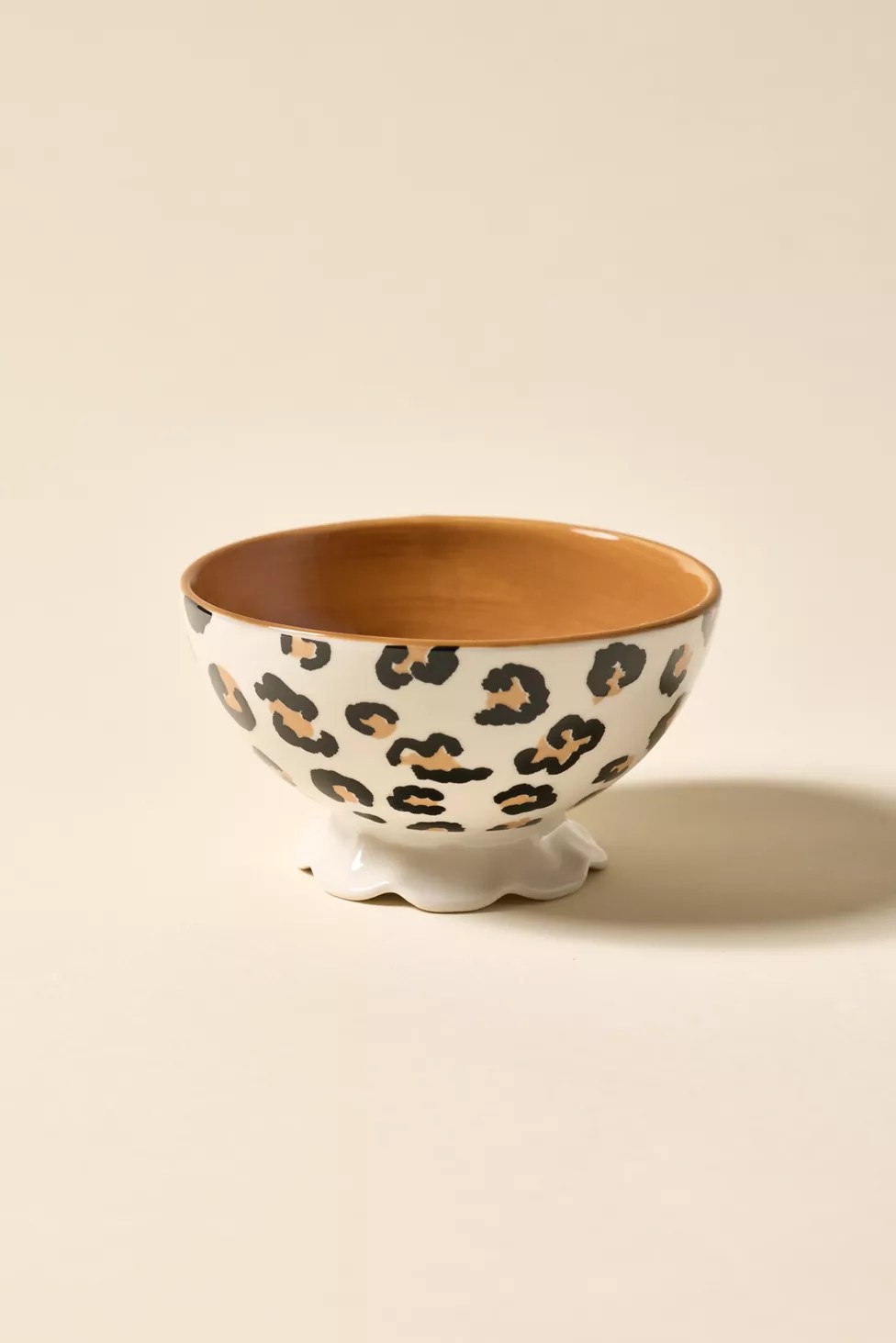 Courtney Ceramic Patterned Pedestal Snack Bowl | Urban Outfitters (US and RoW)