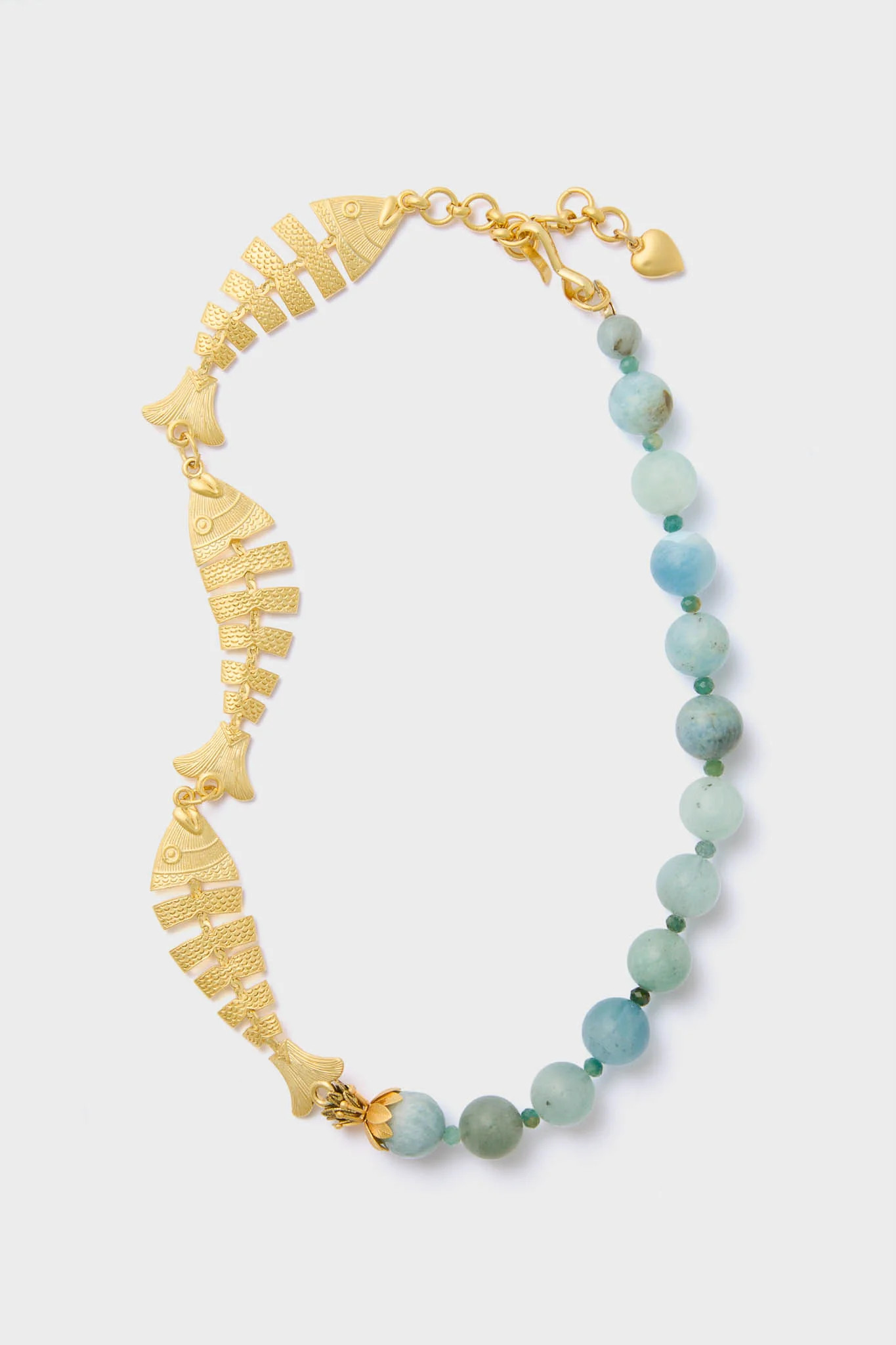Aquamarine and Gold Malta Necklace | Tuckernuck (US)