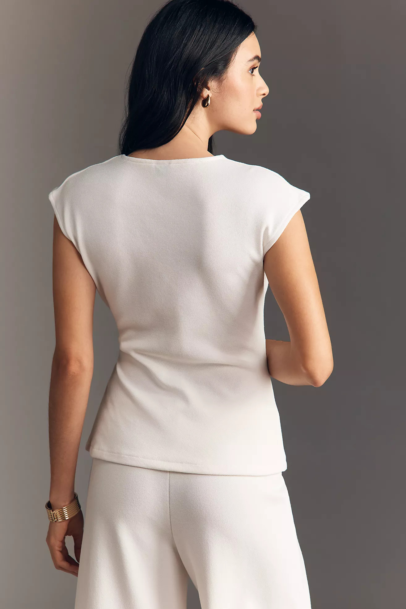 Maeve Hardware Wrap Top | Anthropologie (US)