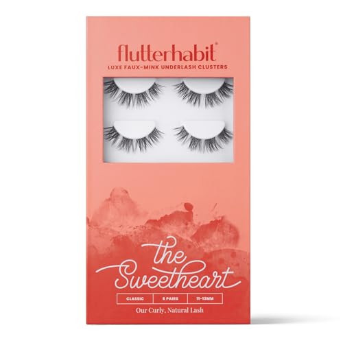 Sweetheart Doll-Eyed Lash Clusters for Women, Salon Quality At Home Eyelashes Extension Kit, 6 Lash Sets, No Lash Glue Included | Amazon (US)