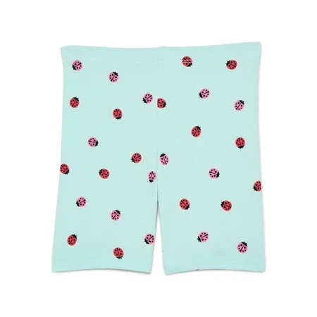 Wonder Nation Toddler Girls Bike Shorts, Sizes 18M-5T | Walmart (US)