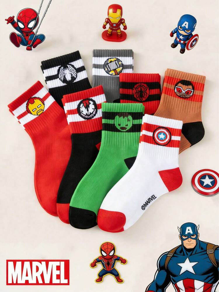 Socks for boys MARVEL super heroes | SHEIN