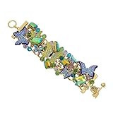 Betsey Johnson Womens Butterfly Statement Bracelet | Amazon (US)