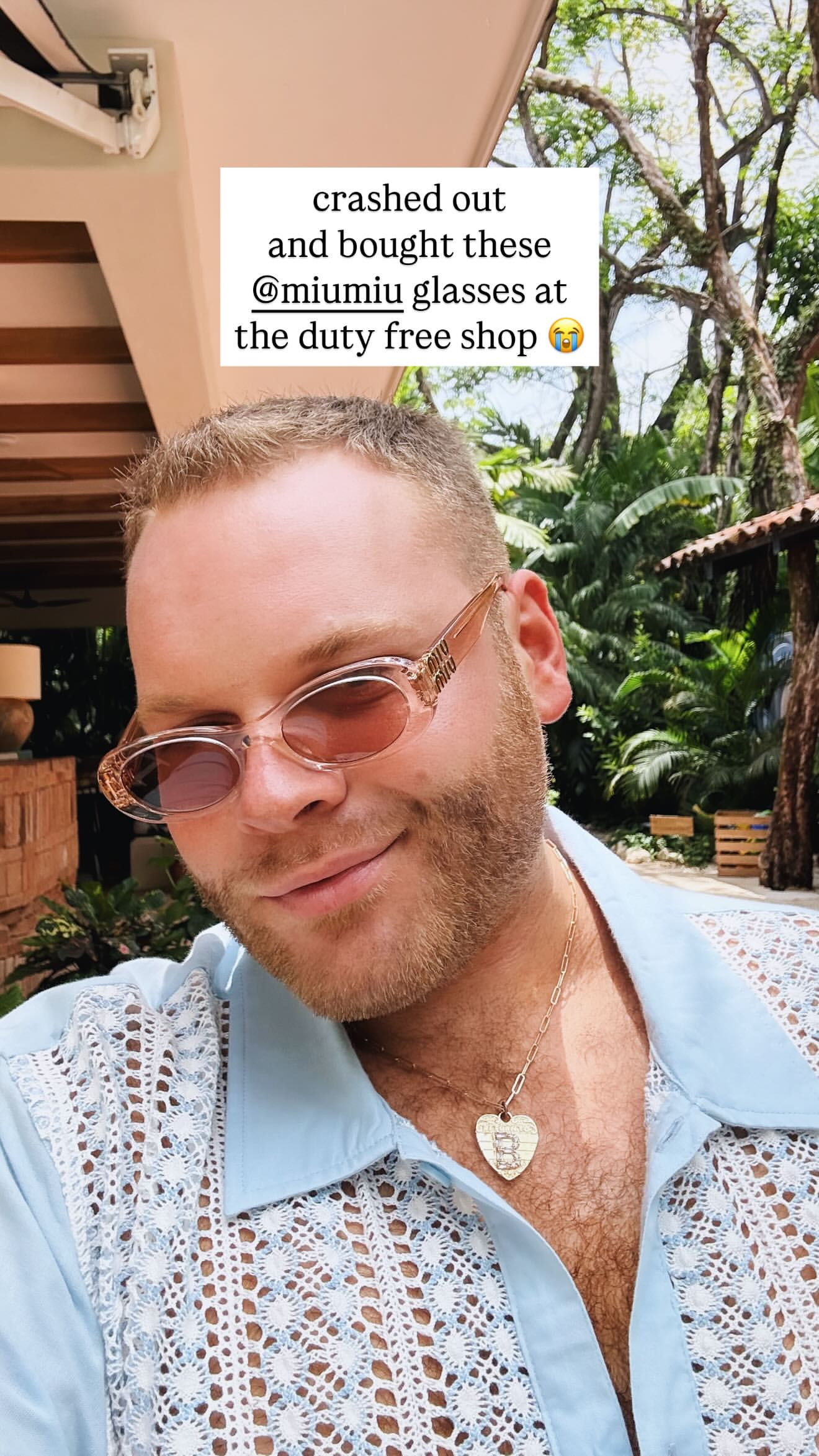 new miu miu sunglasses i bought in costa rica <3 obsessed 

 #LTKStyleTip #LTKTravel