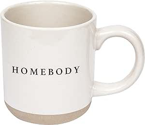Sweet Water Decor Homebody Stoneware Coffee Mug | Novelty Coffee Mugs | 14oz Stoneware Coffee Cup... | Amazon (US)