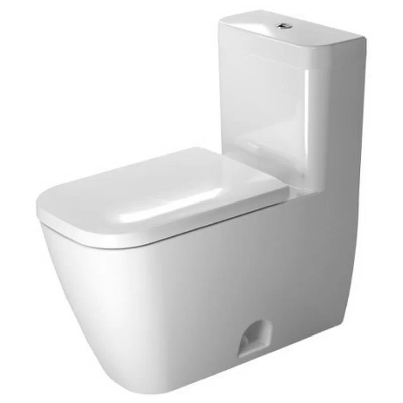 2121010001 Happy D.2 Dual Flush Elongated One-Piece Toilet (Seat Not Included) | Wayfair North America