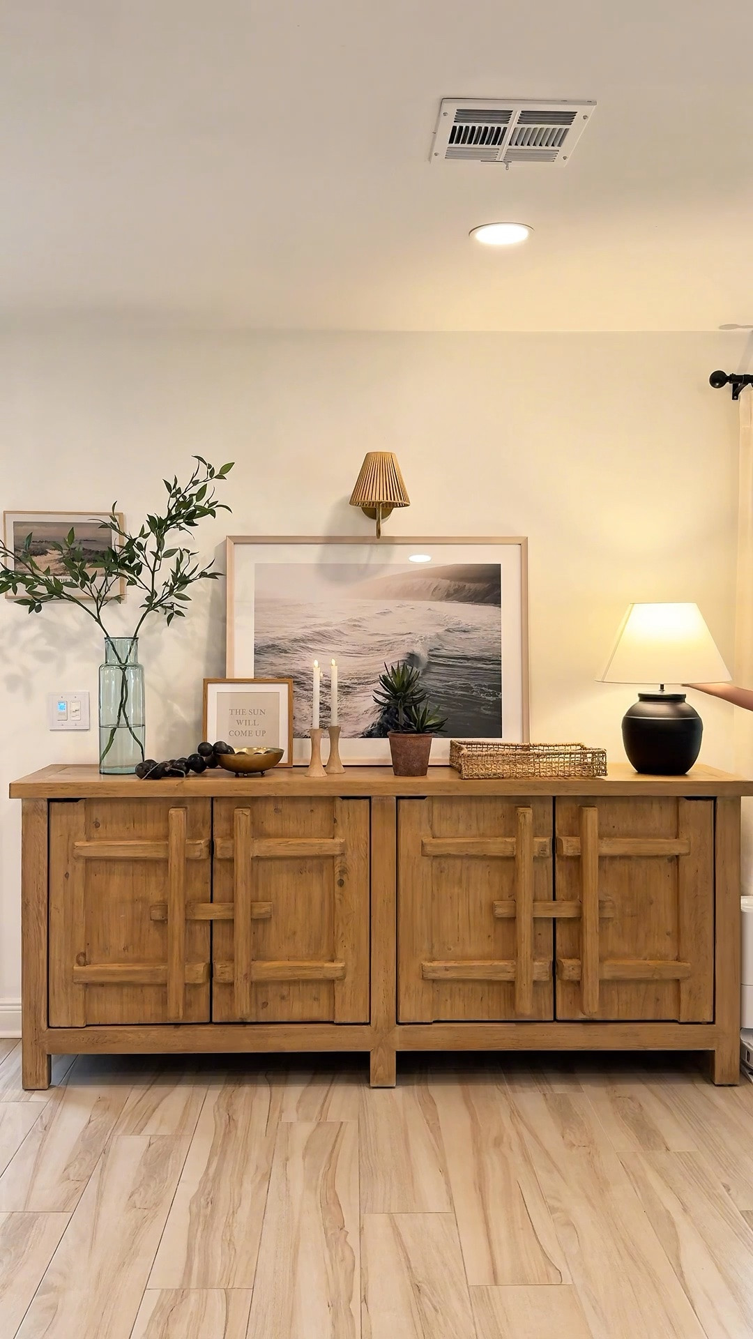 Hidden storage never looked so good! I love this sideboard cabinet!

#LTKHome #LTKOver40 #LTKSaleAlert
