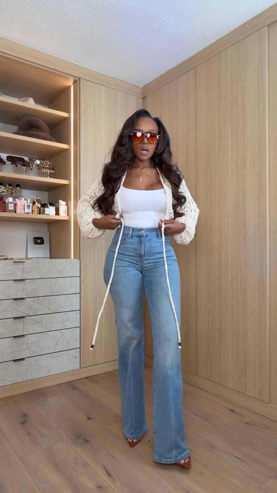 EASY FALL DENIM 🤍

The kind of outfit you’ll wear on repeat. A flattering pair of jeans, simple white tank and cozy crochet layer gives you that effortless fall look without feeling overdone. Perfect for brunch, errands, casual date night or weekend plans.

📏 Wearing Size Small
5’4” | 140 lbs | 34D | 27” waist | 40” hips

Fall denim outfit, straight leg jeans, crochet cardigan outfit, casual fall outfit, everyday outfit ideas, elevated basics, women’s fall fashion

📲 Download the FREE LTK app & follow @kirasfashionfinds for all outfit links.

#LTKStyle #LTKootd