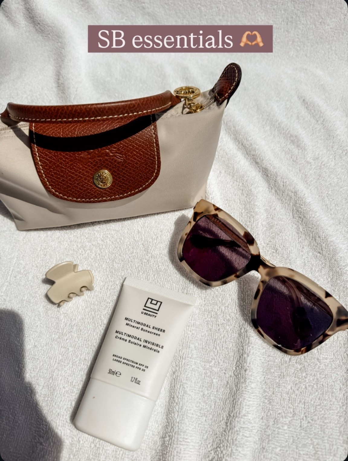 Always make sure to pack these with me when I head to the beach!

Loverly Grey, spring break essentials, Longchamp, Ubeauty, sunglasses

#LTKSeasonal #LTKTravel