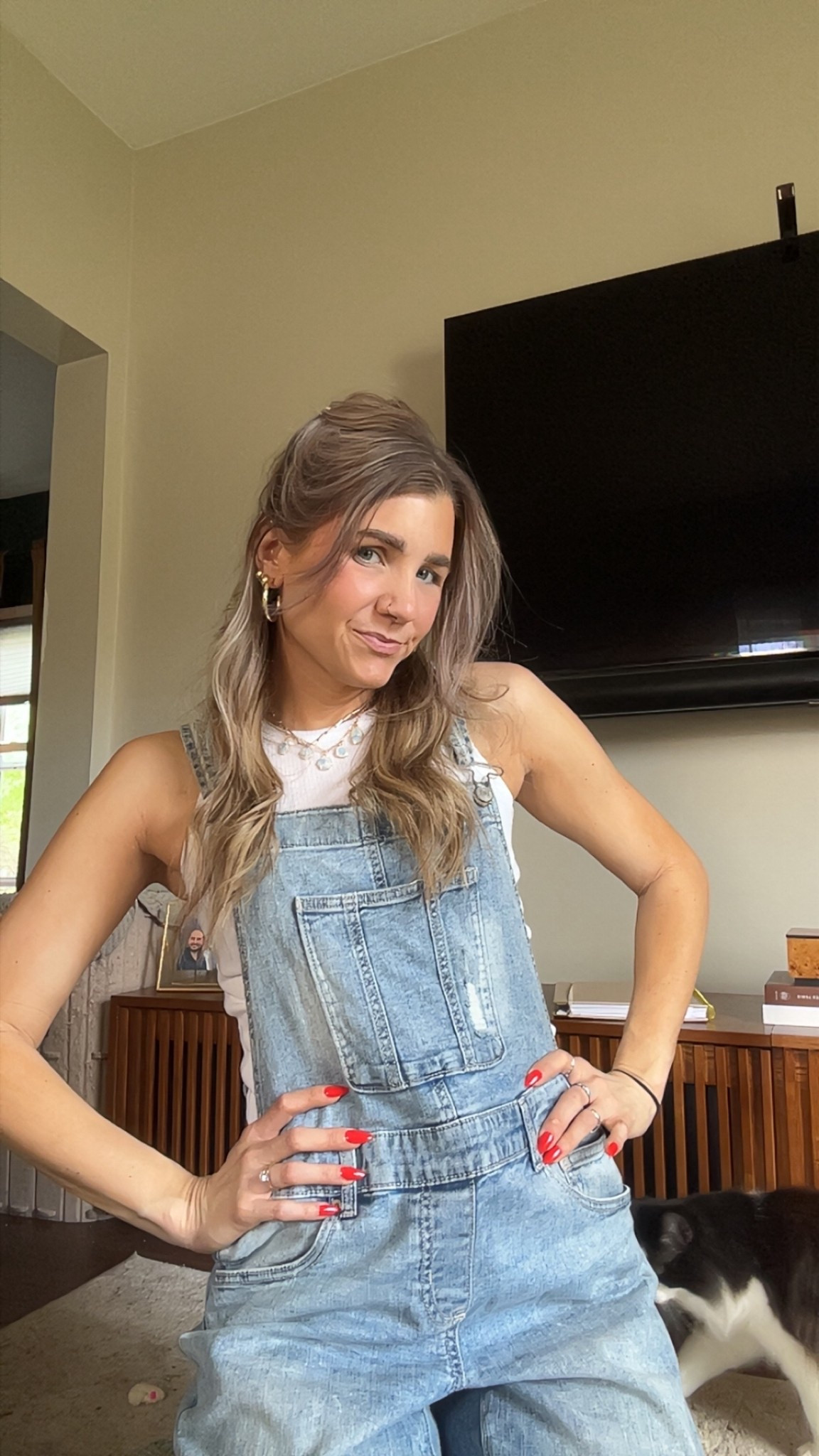 Overalls or bust

#LTKPlusSize #LTKootd #LTKMidsize