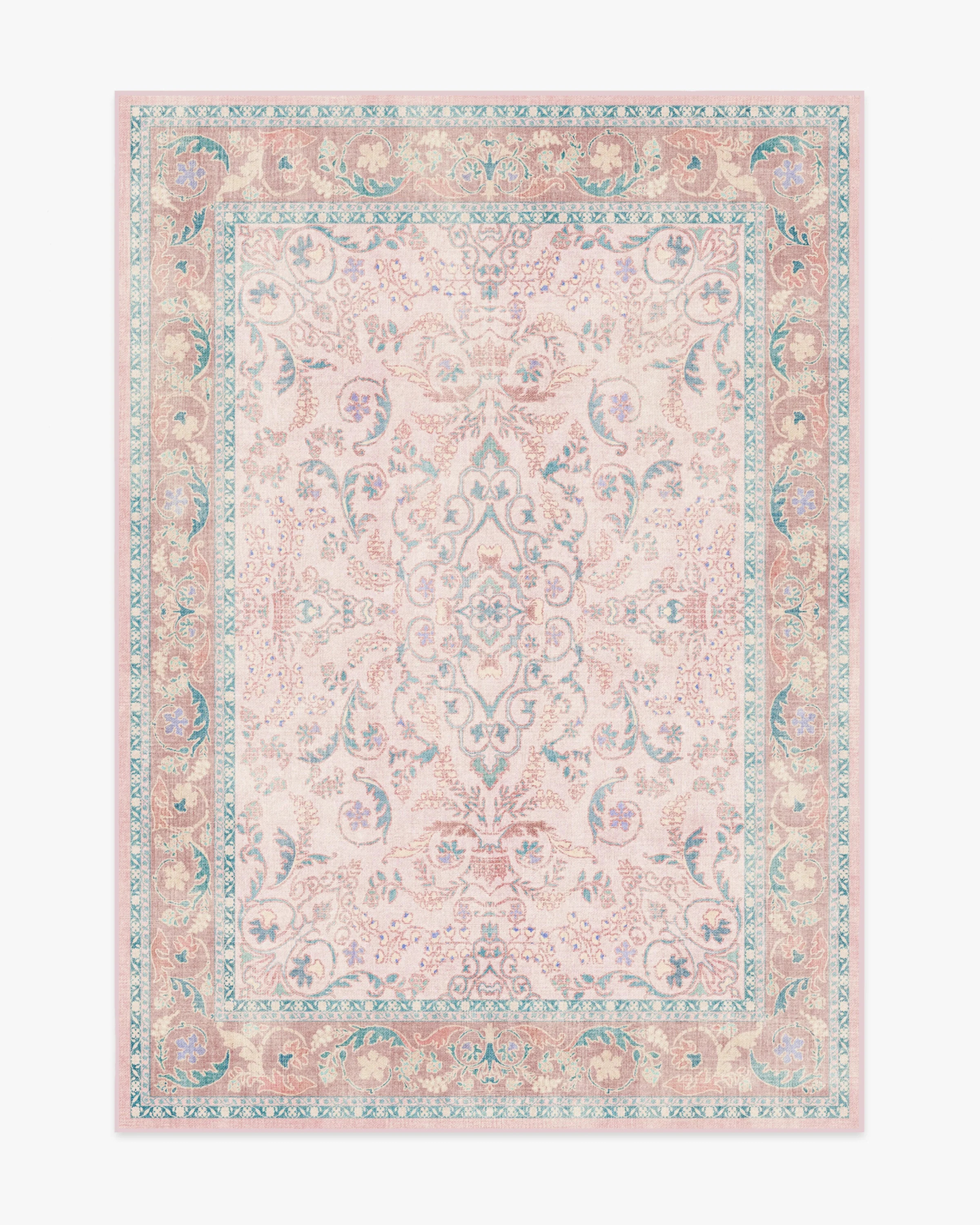 Bridgerton Fit For A Queen Soft Rose Tufted Rug | Ruggable | Ruggable