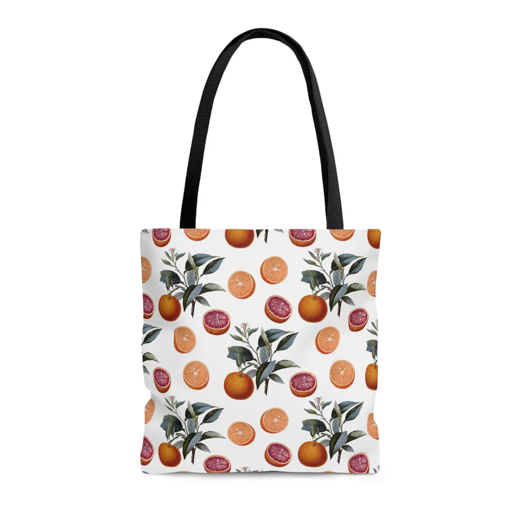 Vintage Oranges Tote Bag - Etsy | Etsy (US)