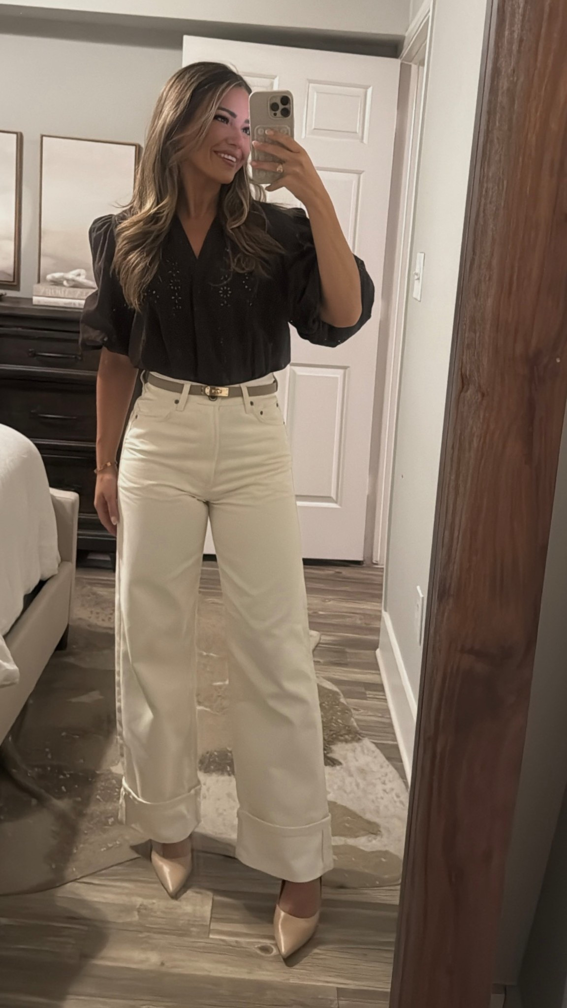Office girly ootd!! XS in top and 0 in pants !! 

#LTKWorkwear #LTKStyleTip #LTKFindsUnder50