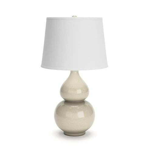 Signature Design by Ashley Saffi 30" Tall Ceramic Table Lamp, Cream | Amazon (US)