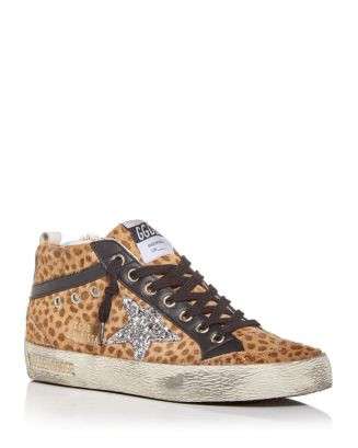 Golden Goose Women's Mid Star Giraffe Print Real Calf Hair Mid Top Sneakers   | Bloomingdale's Sh... | Bloomingdale's (US)
