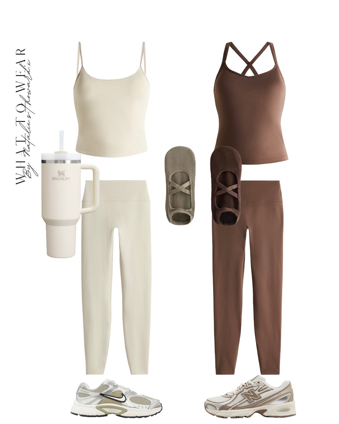 New in colour ways of my favourite super soft workout sets. I always wear these to Pilates but also for running errands . Left is sage and the right is mocha

#LTKuk #LTKspring