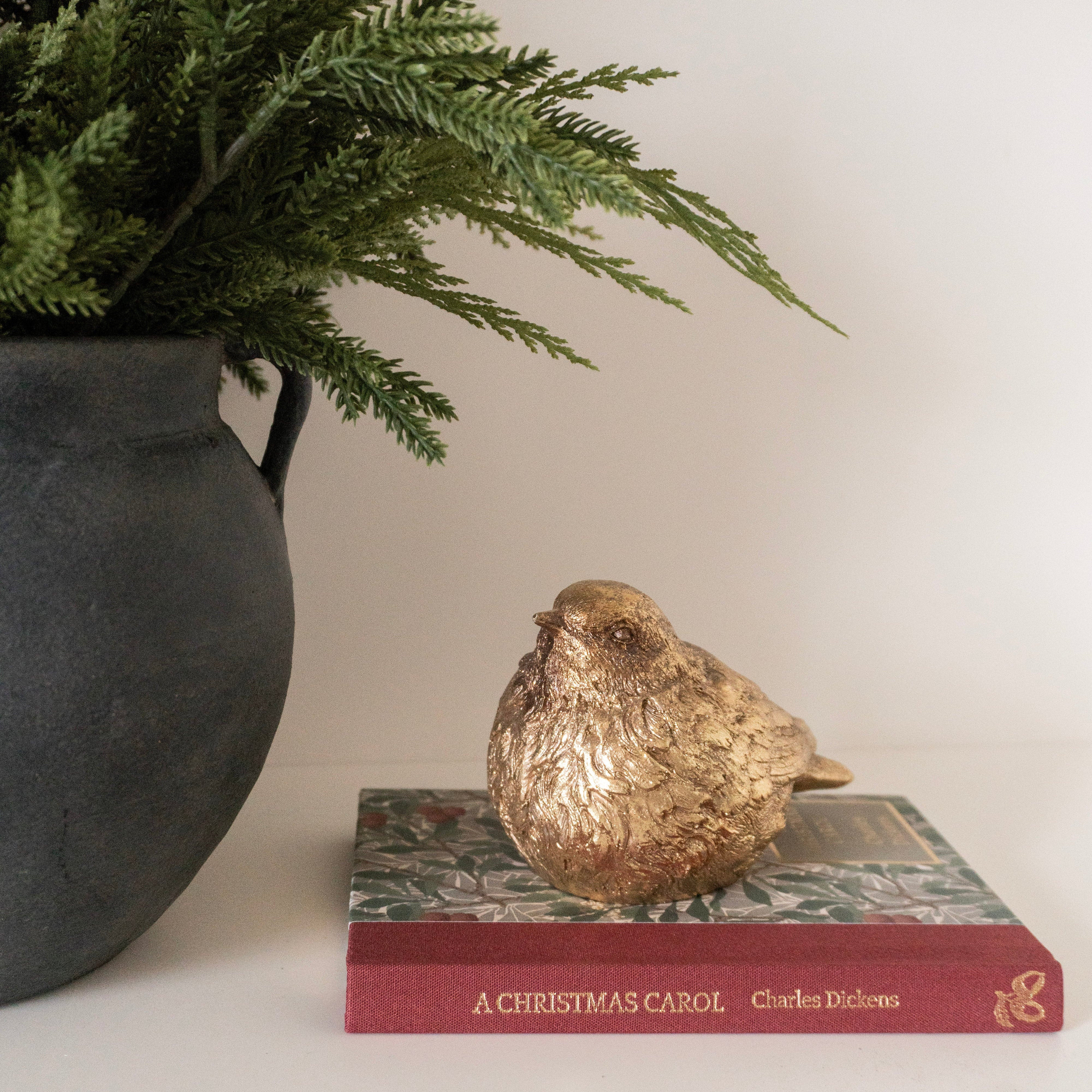 Gold Resin Bird | Eco Chic Home