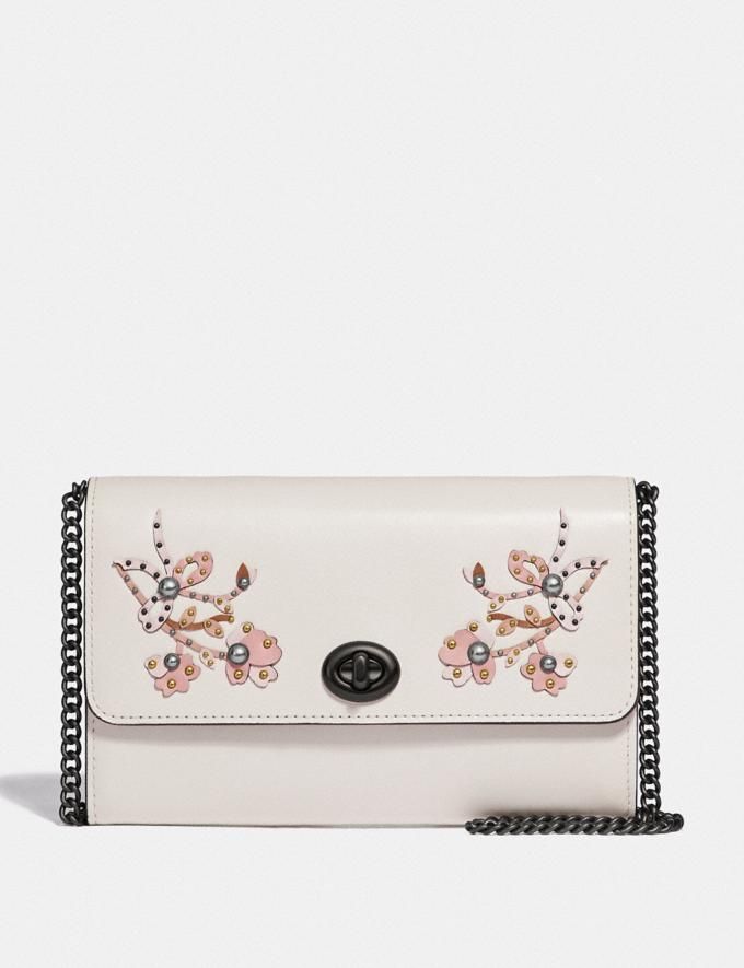 marlow turnlock chain crossbody with floral embroidery | Coach (US)