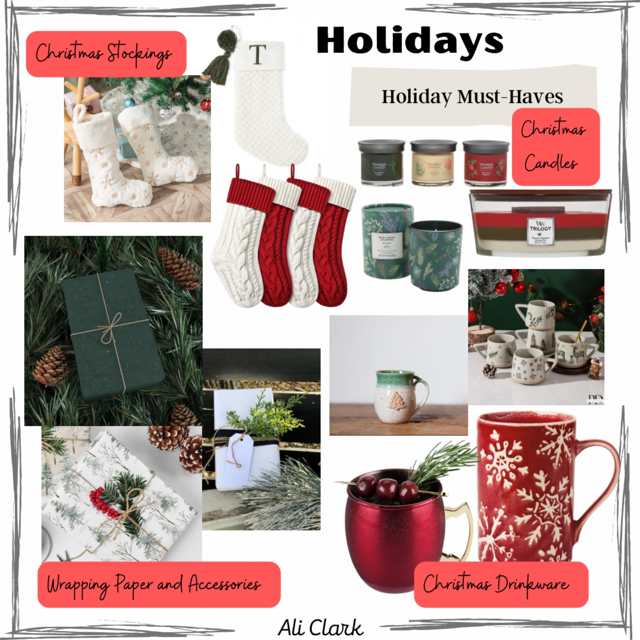 Holiday must haves
Gifts for the hostess 
Gift guide for the hostess
Gift guide for the host 
Christmas stockings 
Christmas wrapping paper
Christmas candles
Christmas mugs

#LTKsalealert #LTKGiftGuide #LTKhome