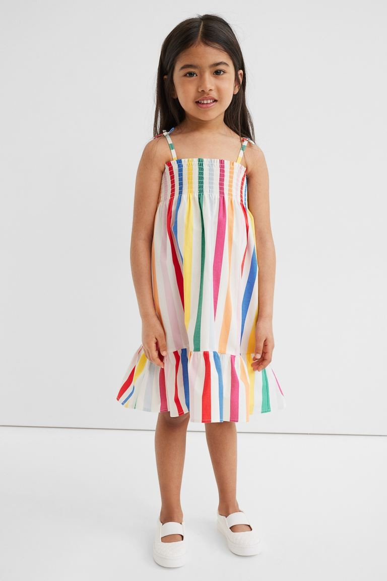 Smocked Cotton Dress | H&M (US + CA)