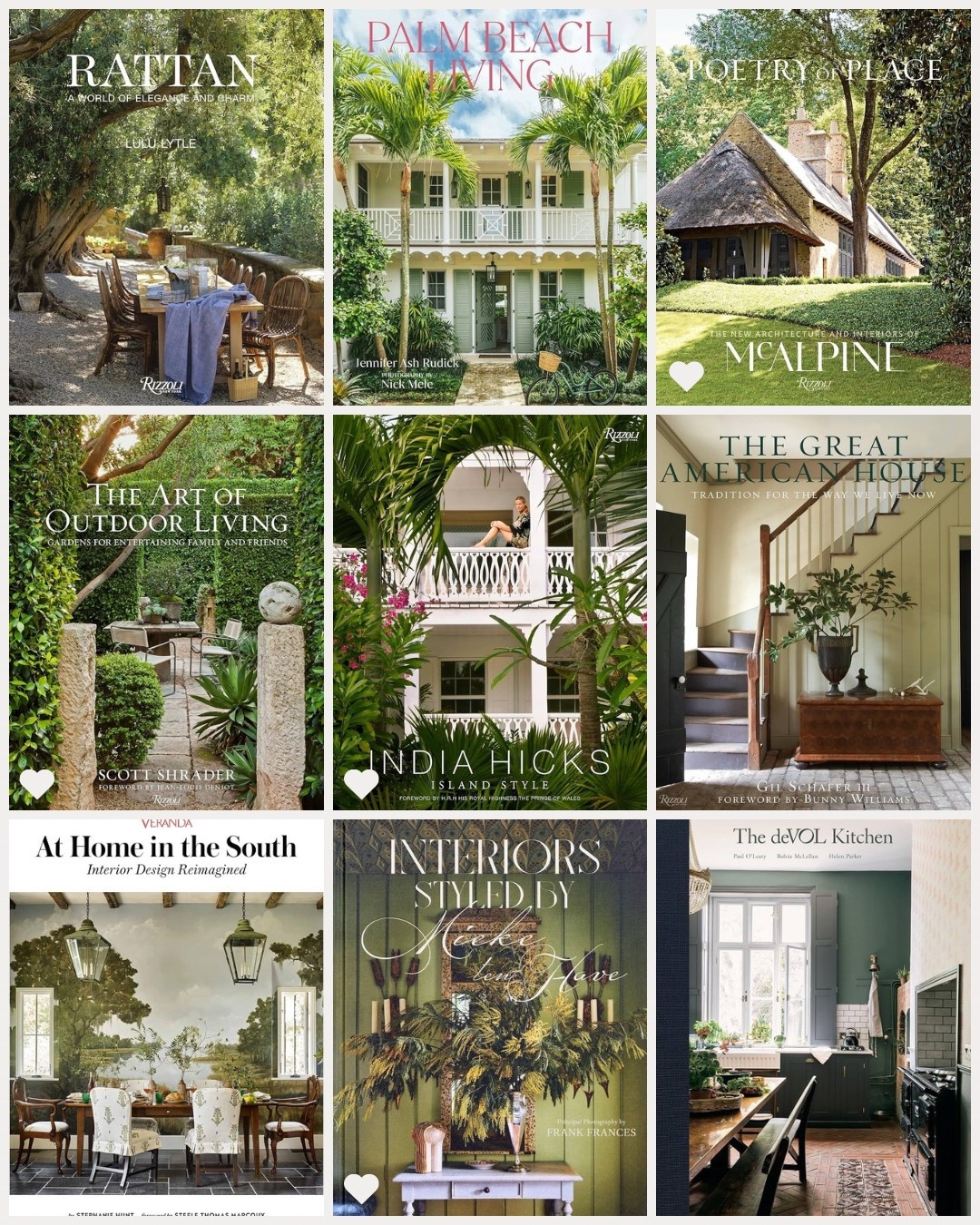 These are some of my Library Essentials ~ from Landscape to Floral as well as Interior Design and Architecture. This is a beautiful green stack! 

#LTKStyleTip #LTKHome #LTKFindsUnder100