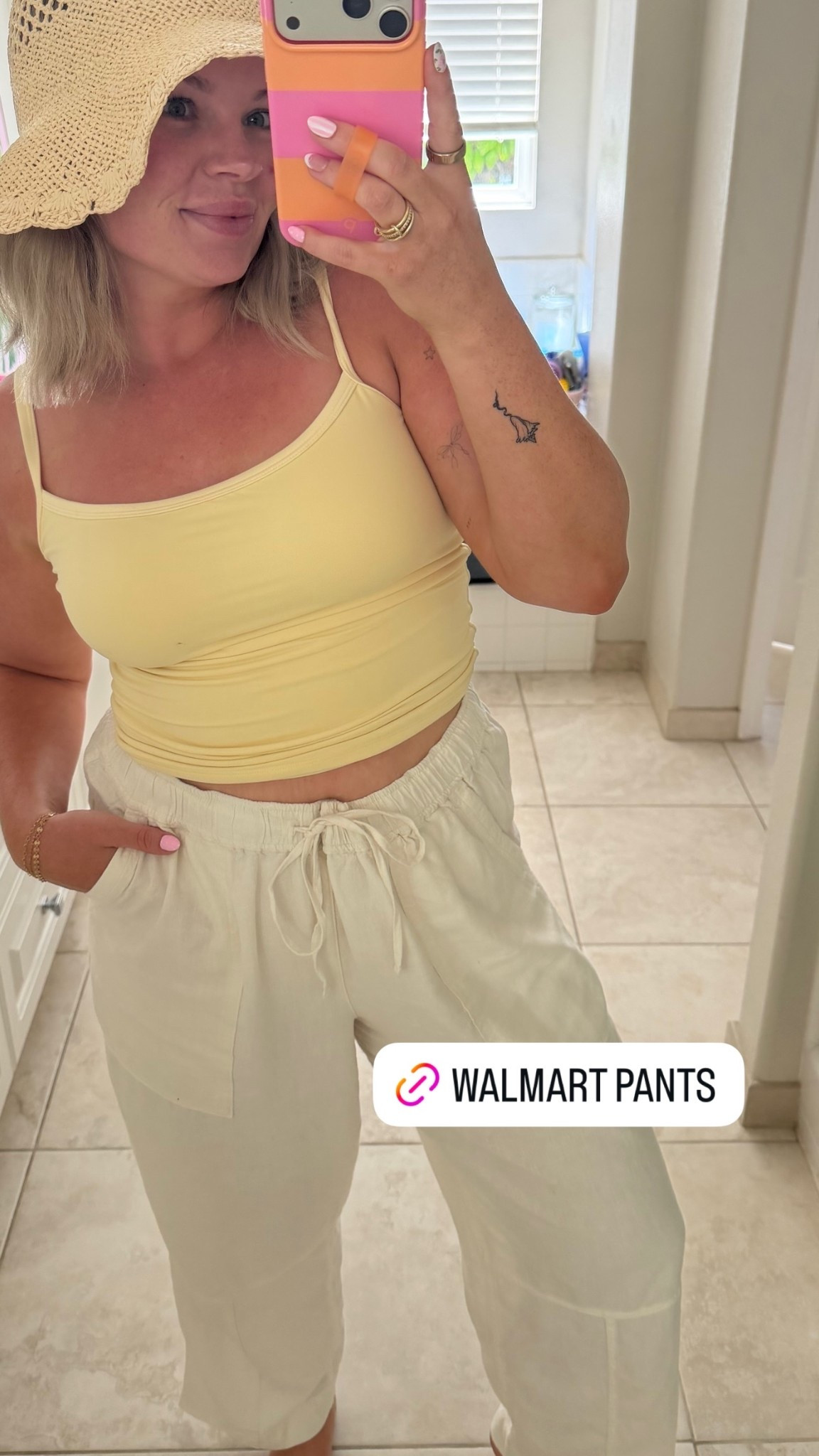 Walmart pants and hat!

#LTKSeasonal #LTKMidsize