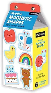 Baby's First Words Wooden Magnetic Shapes | Amazon (US)