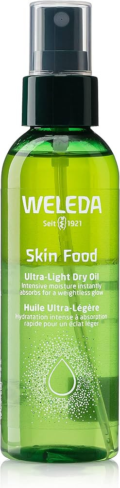 Weleda Skin Food Ultra-Light Dry Oil, 3.4 Fluid Ounces, Plant-Rich Formula with Vitamin-Rich Oils... | Amazon (US)