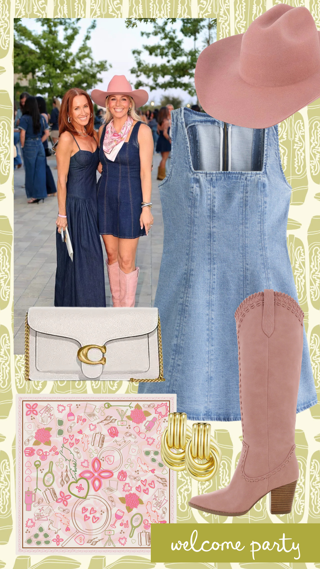 LTK Con outfit recap!!

Abercrombie welcome party at LTK CON!!

Dress: Abercrombie, small petite 
Hat: Gigi Pip 
Boots: Show Me Your Mumu 
Scarf: Custom Story Book Scarves 

 

#LTKCon #LTKFindsUnder100 #LTKTravel