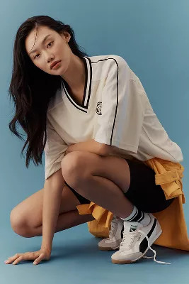 PE Nation Detour Oversized Soccer Jersey Tee | Anthropologie (US)