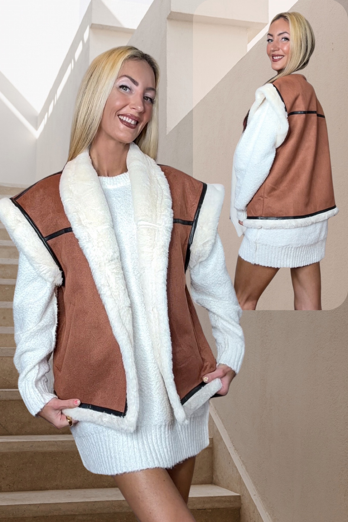 #furvest #vests #coats #sherpa #suede #sweaterdress #sweaters #datenightoutfit #classystyle #mystyle #amazon #affordablefashion

#LTKStyleTip #LTKSeasonal #LTKFindsUnder100