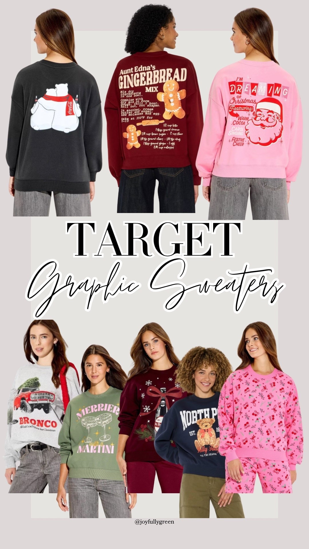 Target early Black Friday deal // graphic sweatshirts // holiday sweaters // loungewear 

40% off 

#LTKSaleAlert #LTKHoliday #LTKFindsUnder50