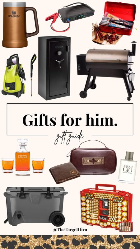 GIFTS FOR HIM: These are some of my favorite gift ideas for brothers, sons, dads, fathers-in-law, grandpas, husbands and boyfriends! 🎁 AND, some of these gifts are on sale right now! 👏🏼

#giftidea #giftguide #giftsforhim #christmasgift #holidaygift #holidaygiftguide #christmas #holidays #stockingstuffer #giftsfordad #giftsforgrandpa #giftsforhusbands #giftsforboyfriends #boygifts #amazon #amazonfinds #target #targetfinds #blackfriday #cybermonday #cyberweek #sale #traeger #traegergrill #whiskeyset #cologne #batteryholder #powerwasher #pressurewasher #gunsafe #wallet #cooler #brutank #stanley #mancrate #doppkit

#LTKCyberweek #LTKGiftGuide #LTKHoliday
