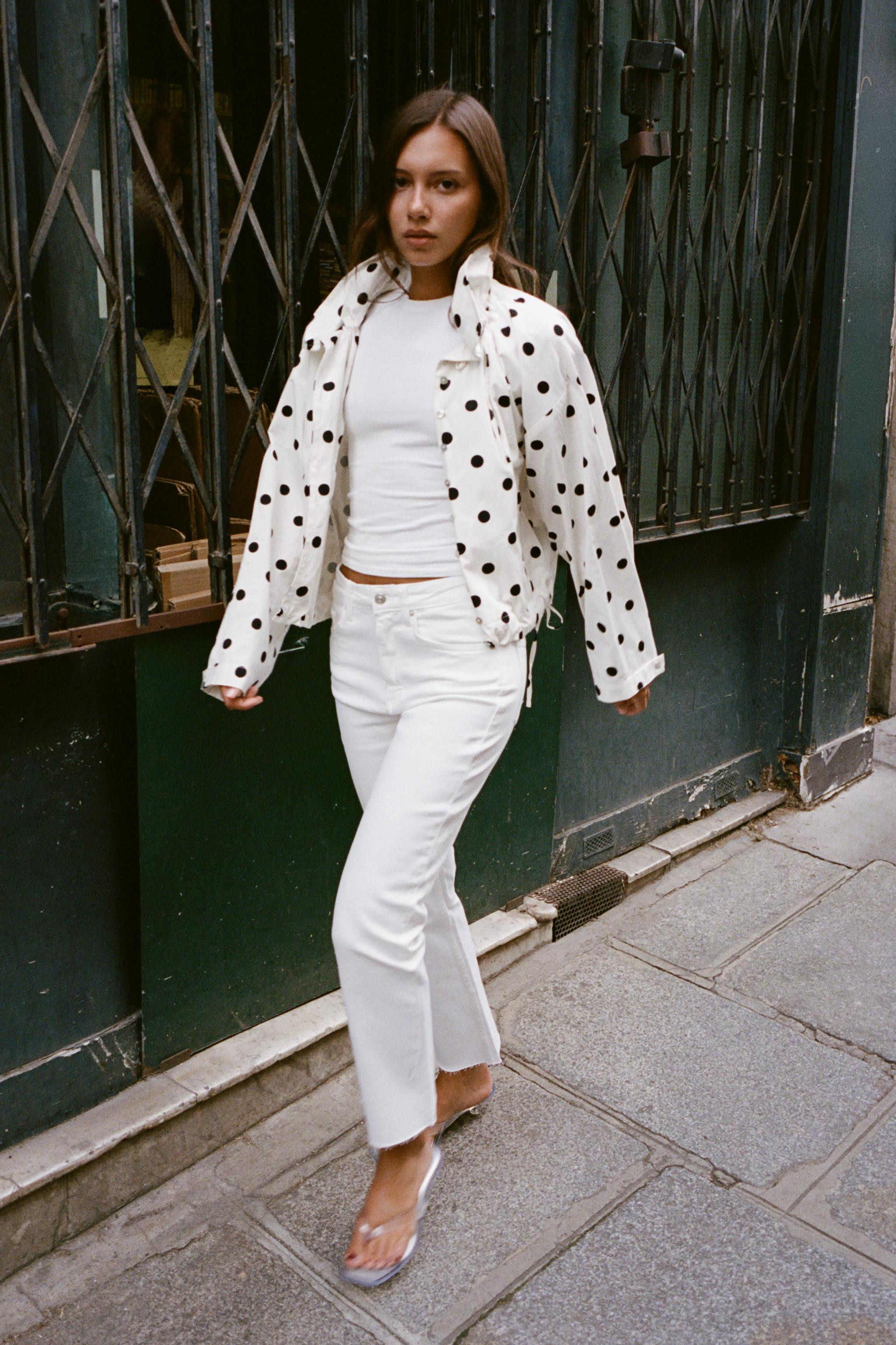 POLKA DOT JACKET | Zara Canada