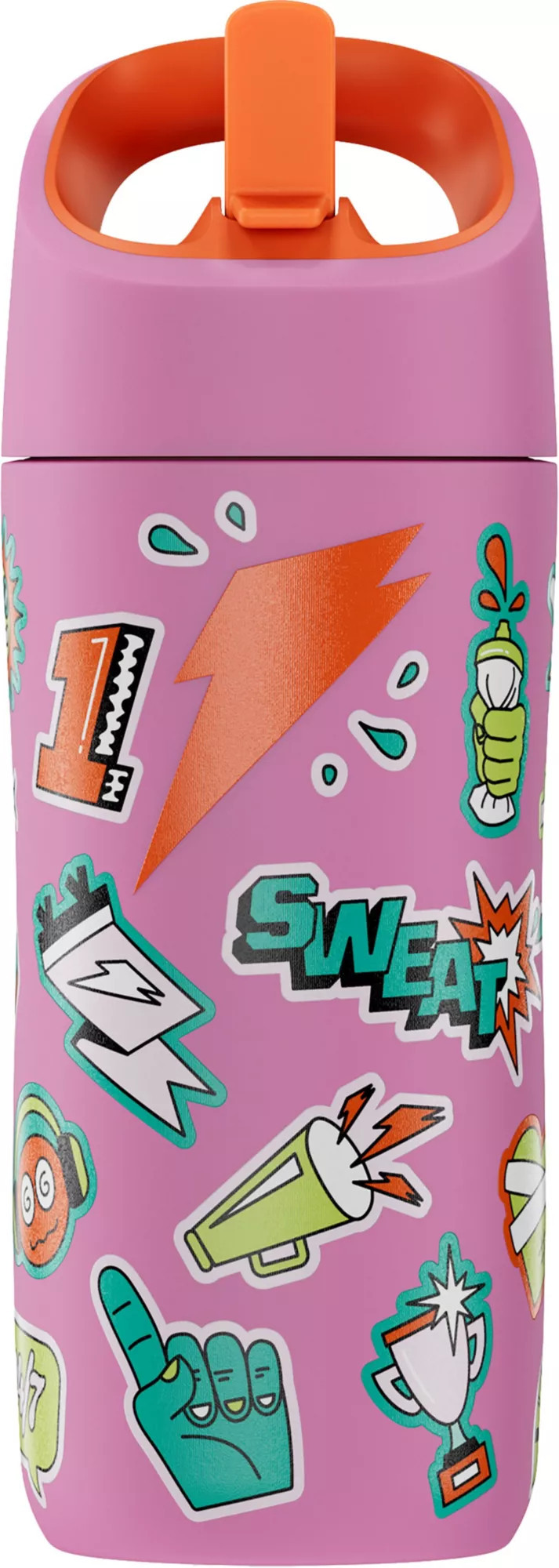 Gatorade 12 oz. Rookie Stainless Steel Bottle, Sticker Pink | DICK'S Sporting Goods