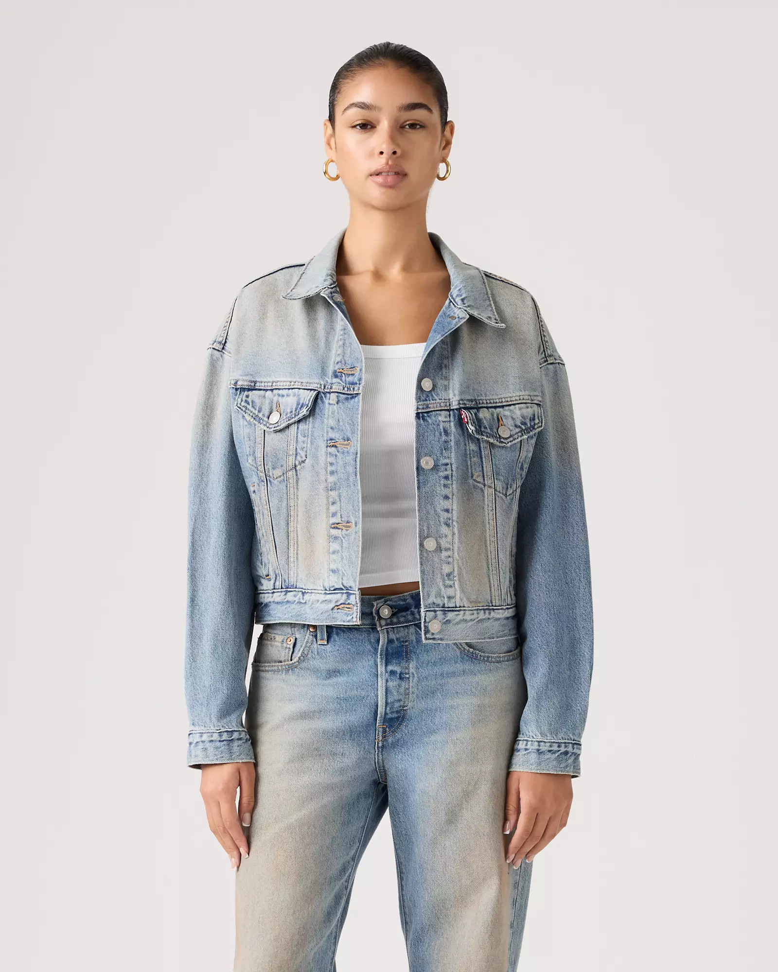 Bowie Cropped Bomber Jacket | Levi's US